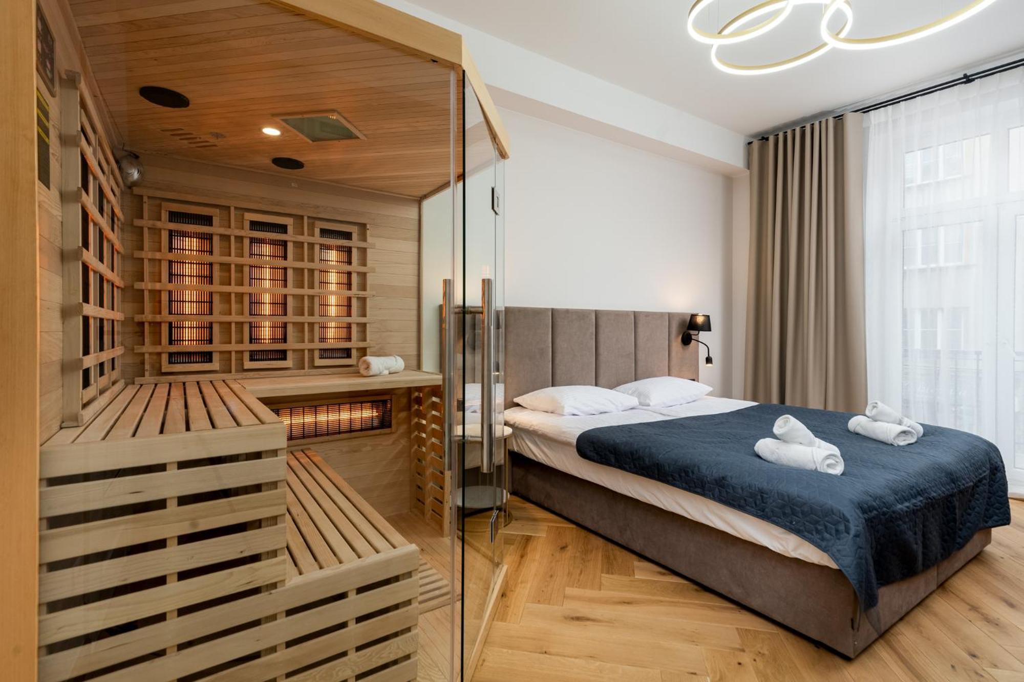 Spa Bedrooms With Sauna&Bath And Free Parking Краков Экстерьер фото