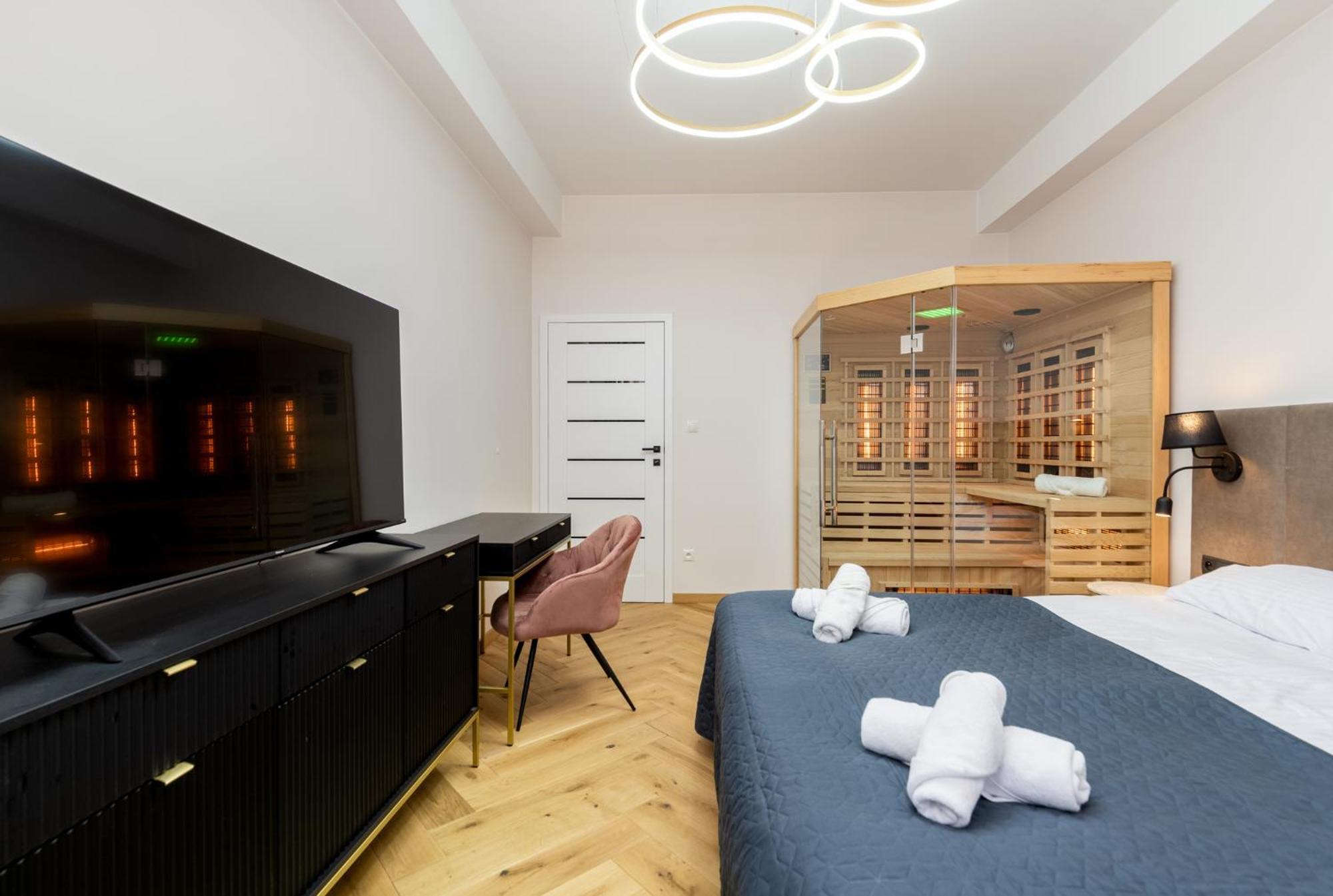 Spa Bedrooms With Sauna&Bath And Free Parking Краков Экстерьер фото